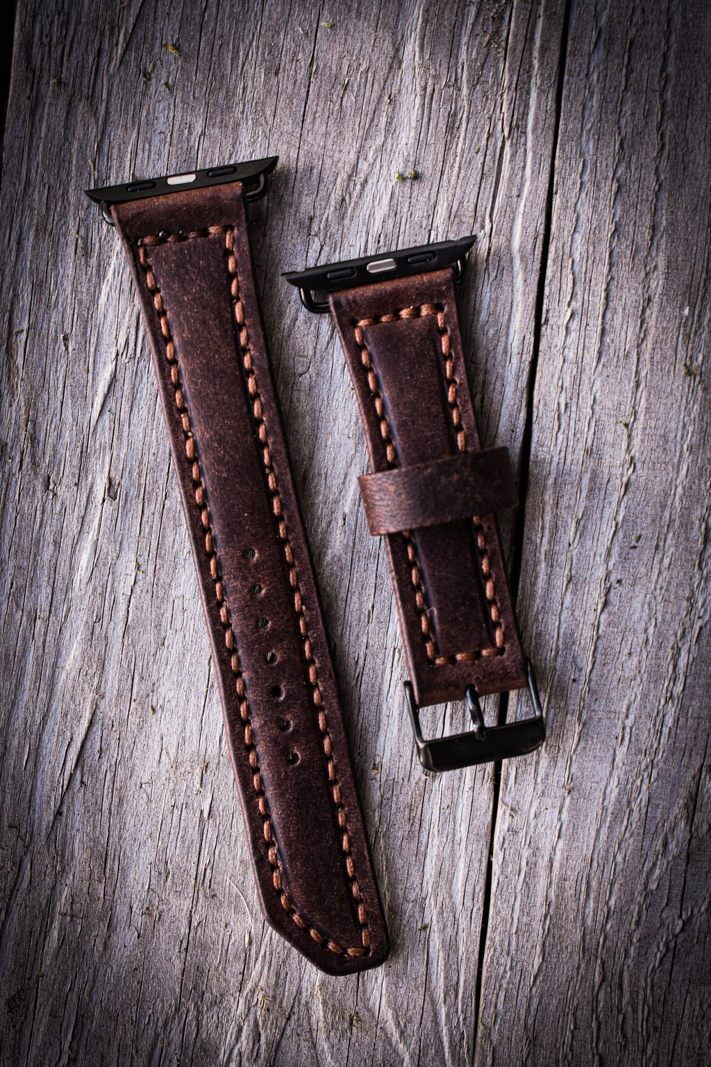 Premium MPPG Graffiti Veg-Tan Leather Apple Watch Band – Handmade, Durable & Stylish | All Sizes & Apple Watch Models