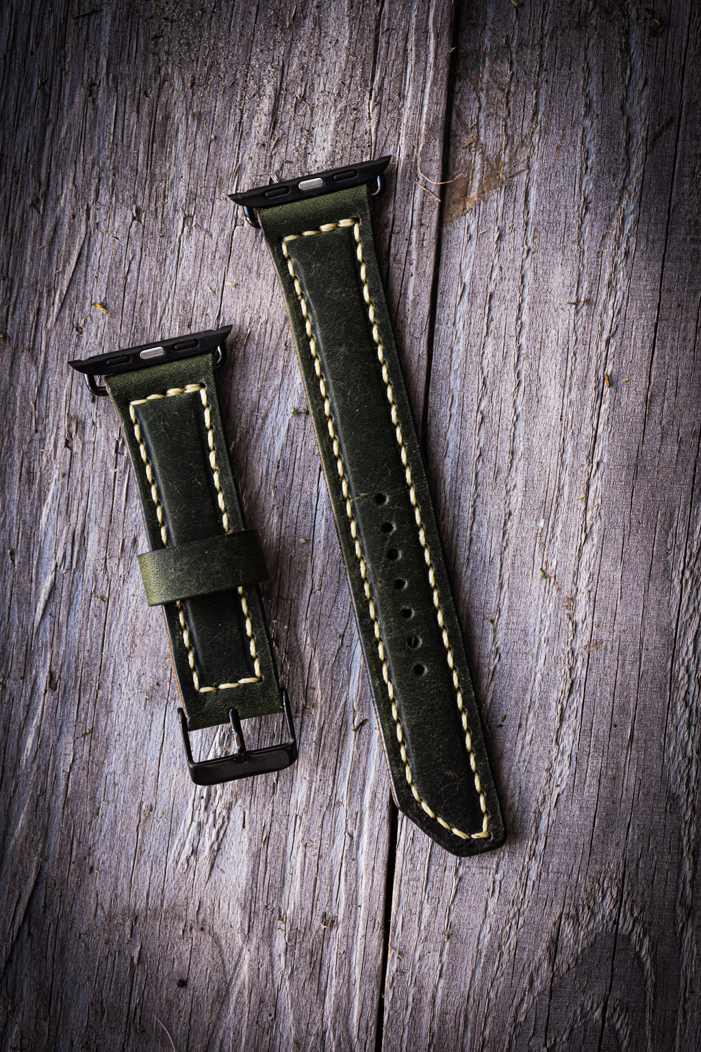 Premium MPPG Graffiti Veg-Tan Leather Apple Watch Band – Handmade, Durable & Stylish | All Sizes & Apple Watch Models