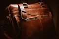 Handmade leather briefcase, Leather Laptop Bag, Crossbody Leather Bag