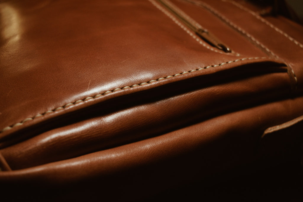 Handmade leather briefcase, Leather Laptop Bag, Crossbody Leather Bag