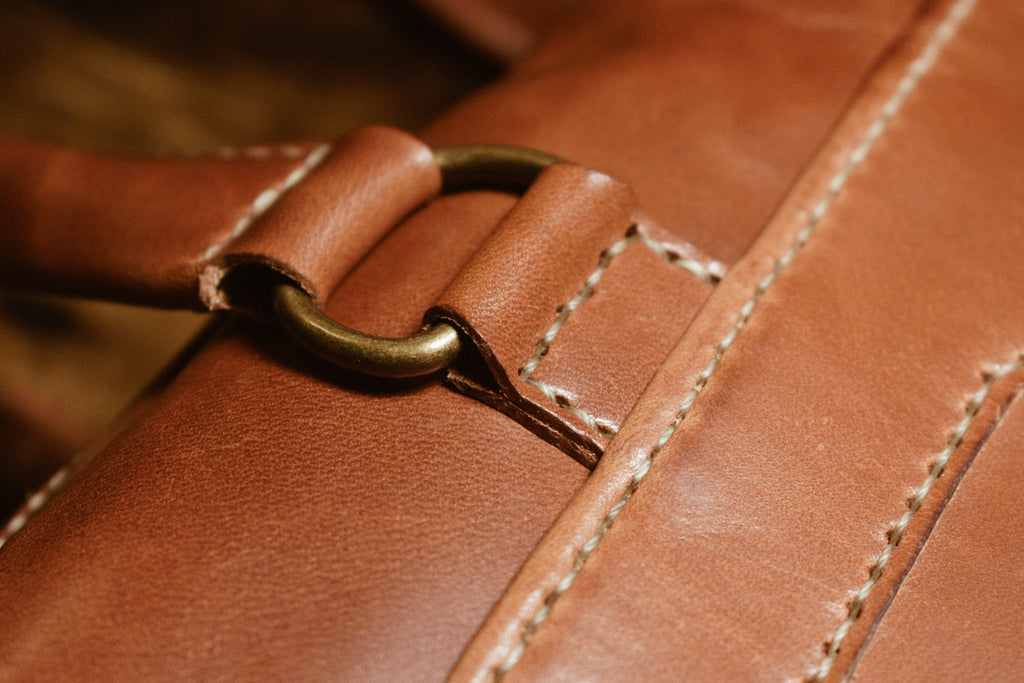 Handmade leather briefcase, Leather Laptop Bag, Crossbody Leather Bag