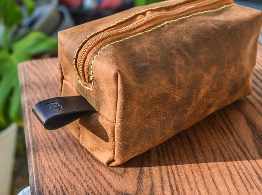 Leather Dopp Kit | Toiletry Bag | Travel Bag | Travel Dopp Kit | Holiday Gift