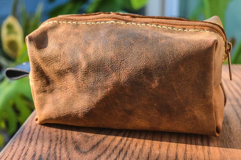 Leather Dopp Kit | Toiletry Bag | Travel Bag | Travel Dopp Kit | Holiday Gift