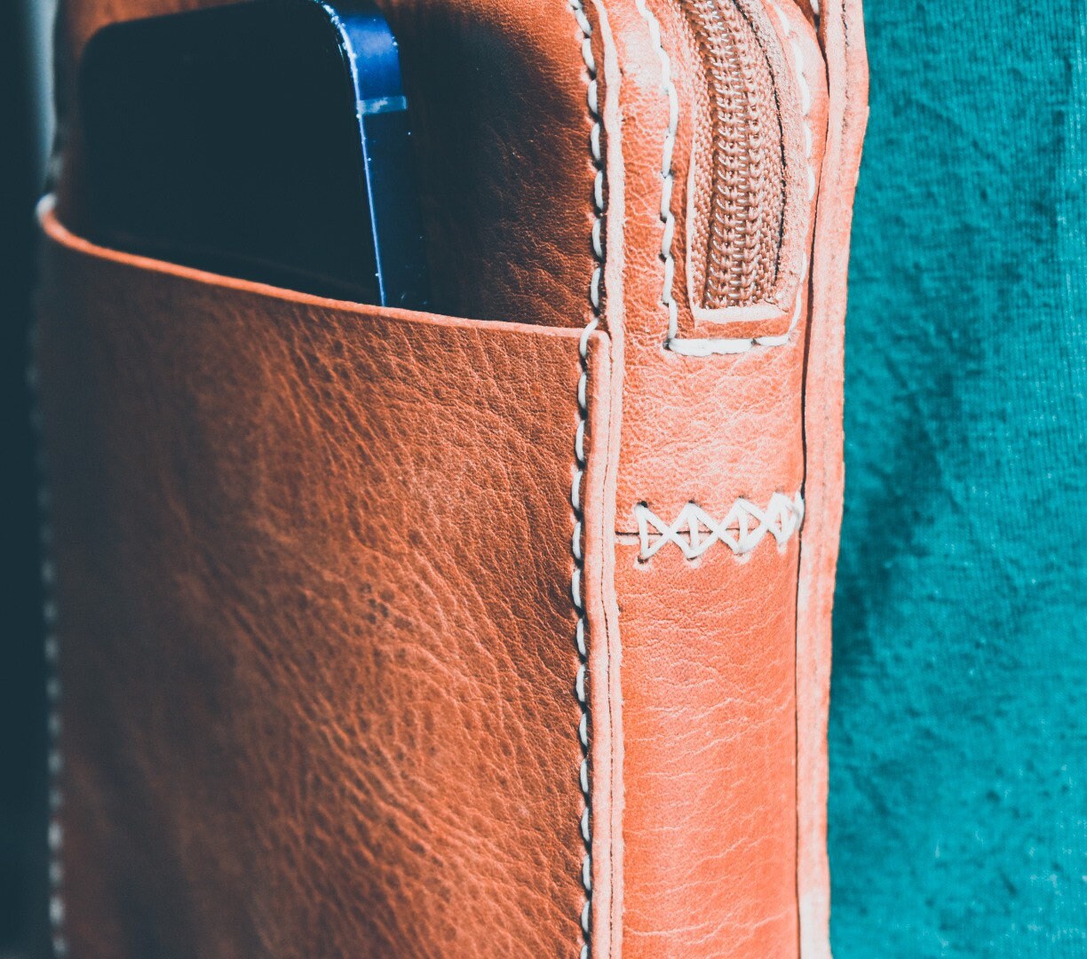 Leather Crossbody Chest Bag | Leather Sling Chest Bag | Travel Bag | Hiking Daypack |
