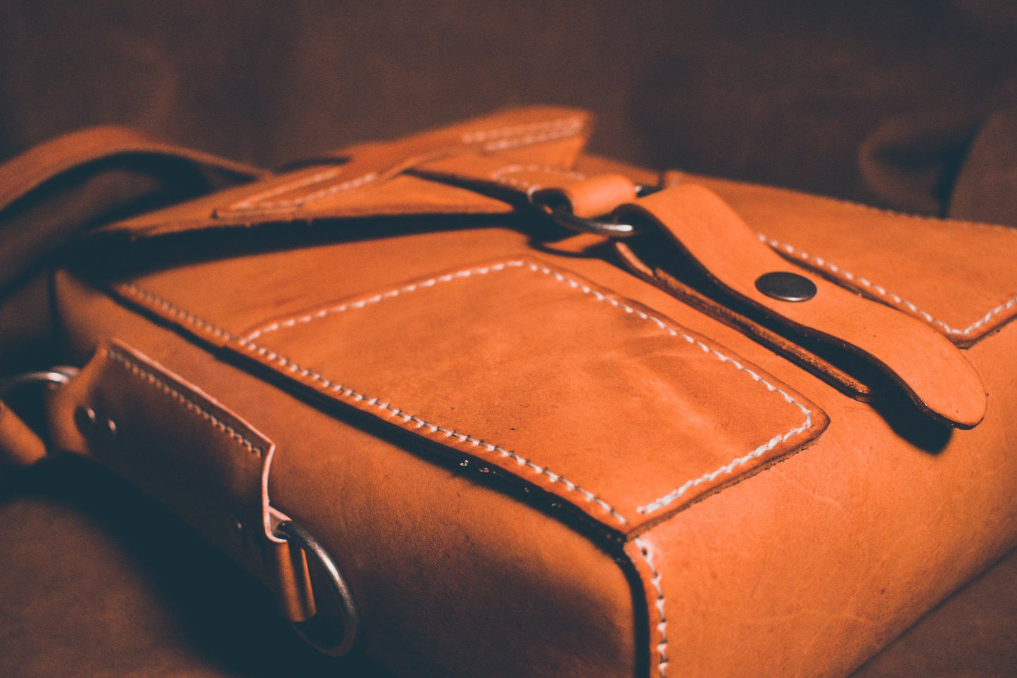 Leather Handbag | Leather Bag | Handmade Leather Bag | Unisex Bag | Leather Satchel |  Crossbody Bag